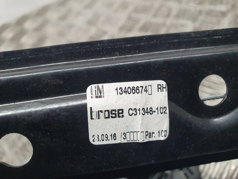 Elevalunas Delantero Derecho Para Opel Astra K Lim. 5Türig