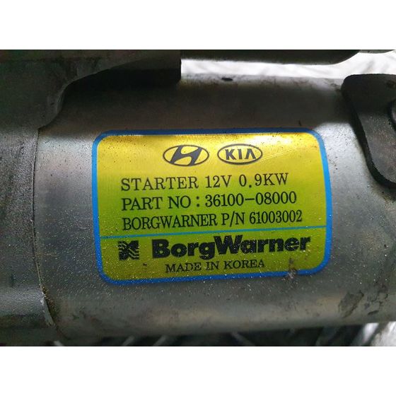 Motor Arranque Para Kia Stonic