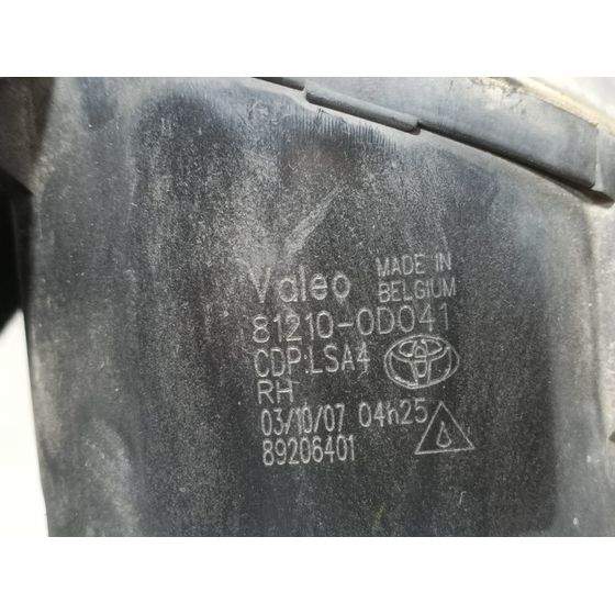 Faro Antiniebla Derecho para Toyota Auris
