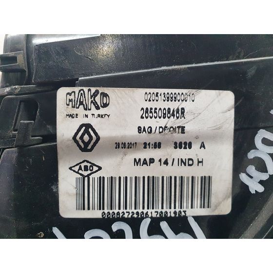 Piloto Trasero Derecho Para Renault Clio Iv