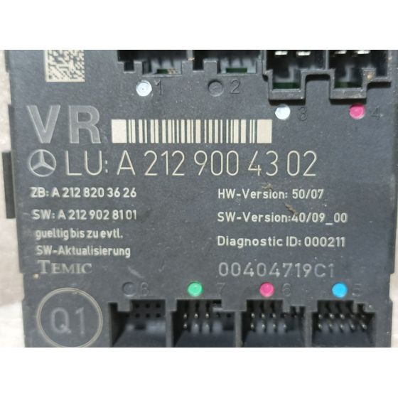 Modulo Electronico para Mercedes-Benz Clase E (W212) Familiar