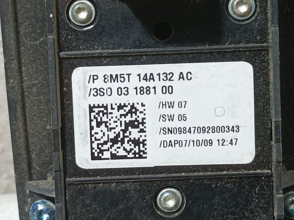 Mando Elevalunas Delantero Izquierdo Para Ford Kuga