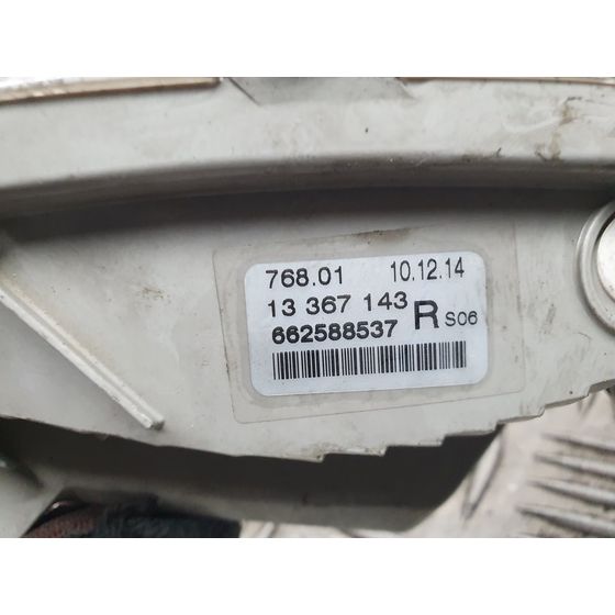 Piloto Delantero Derecho Para Opel Astra J Lim.