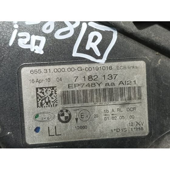 Faro Izquierdo Para Bmw Serie 7