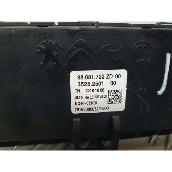 Mando Climatizador Para Citroen Berlingo Furgón