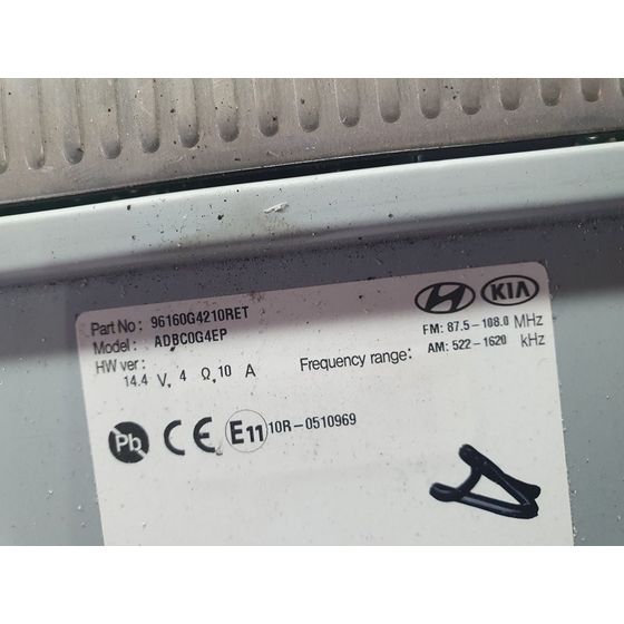 Sistema Navegacion Gps Para Hyundai I30 Fastback