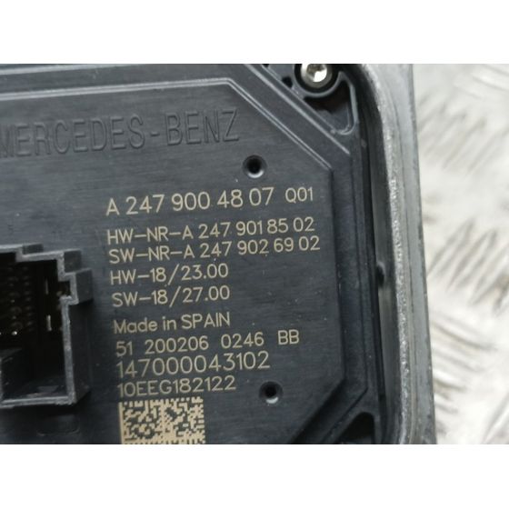 Centralita Faro Para Mercedes Clase B