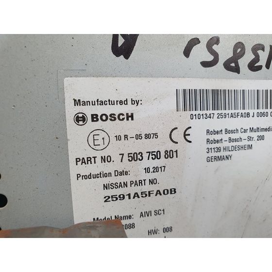 Sistema Navegacion Gps para Nissan Micra V (K14)