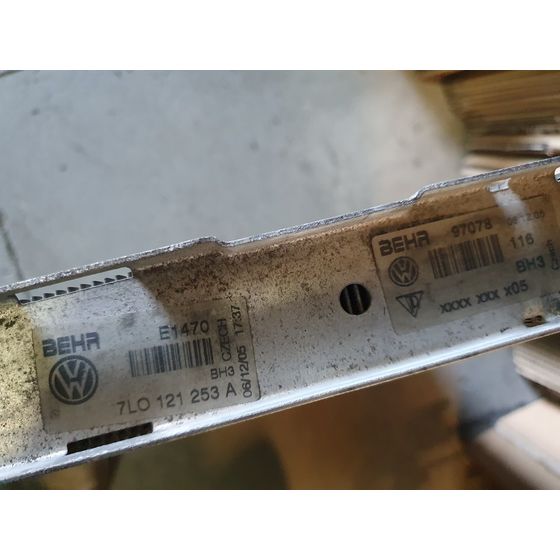 Radiador Agua Para Porsche Cayenne