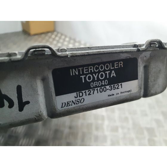 Intercooler Para Toyota Verso