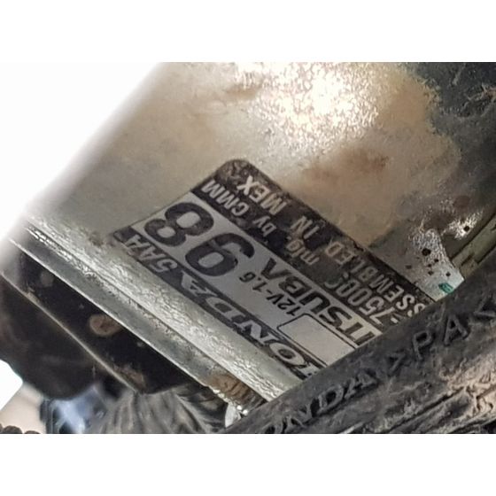 Motor Arranque Para Honda Civic Lim.4