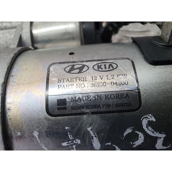 Motor Arranque Para Hyundai Kona