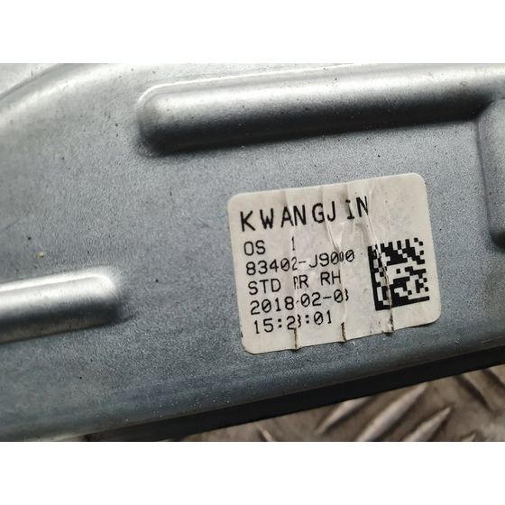 Elevalunas Trasero Derecho Para Hyundai Kona