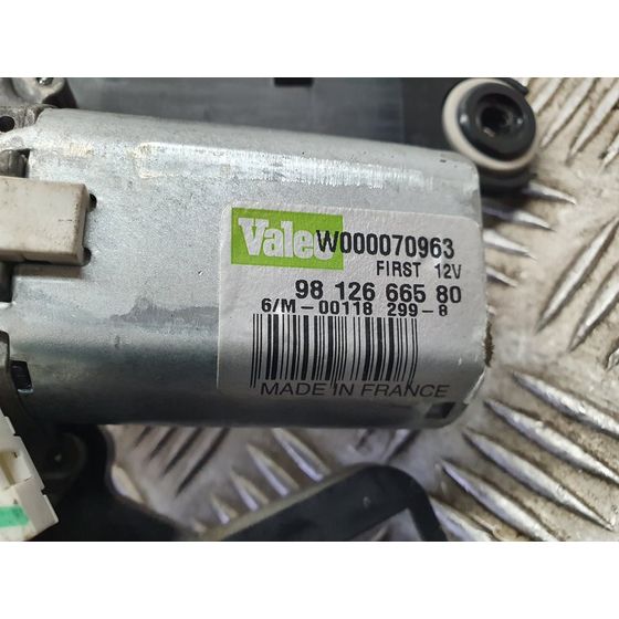 Motor Limpia Trasero Para Citroen Jumpy Spacetourer