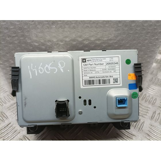 Sistema Navegacion Gps Para Chevrolet Cruze