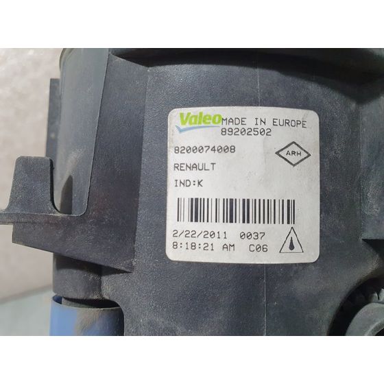 Faro Antiniebla Izquierdo Para Renault Laguna Iii