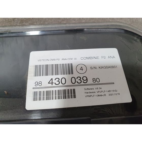 Cuadro Instrumentos Para Peugeot 2008