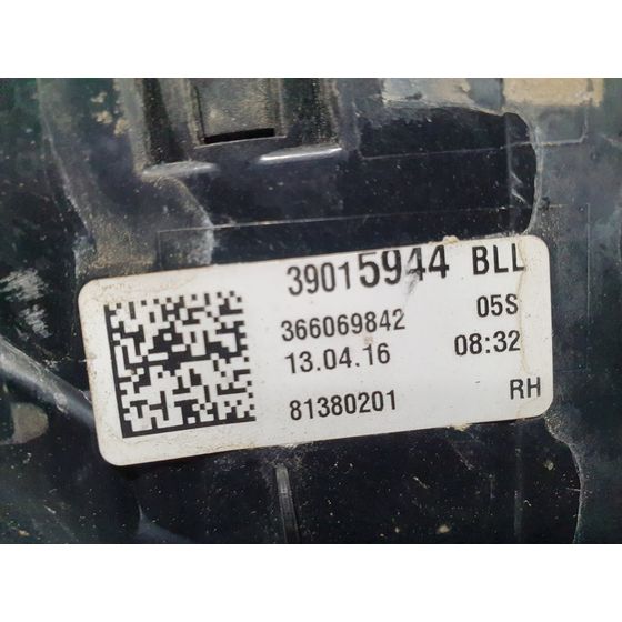 Piloto Trasero Derecho Para Opel Astra K Lim. 5Türig