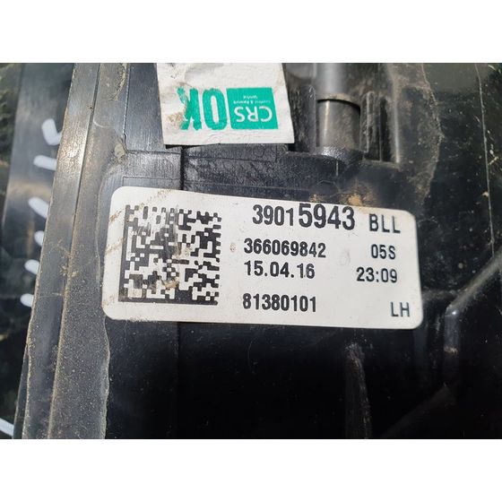 Piloto Trasero Izquierdo Para Opel Astra K Lim. 5Türig