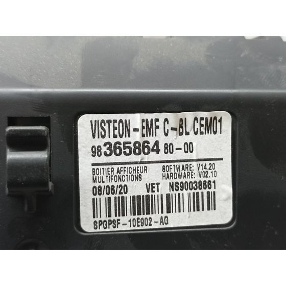 Pantalla Multifuncion Para Citroen Jumpy Fugón