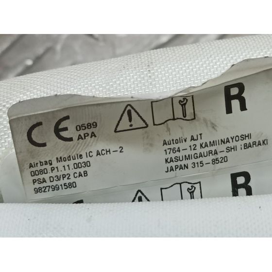 Airbag Cortina Delantero Derecho Para Peugeot 208
