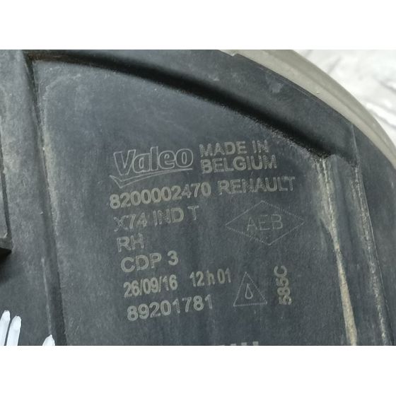 Faro Antiniebla Derecho Para Renault Master Kasten