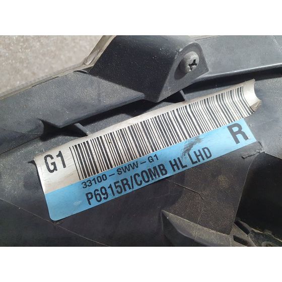 Faro Derecho Para Honda Cr-V