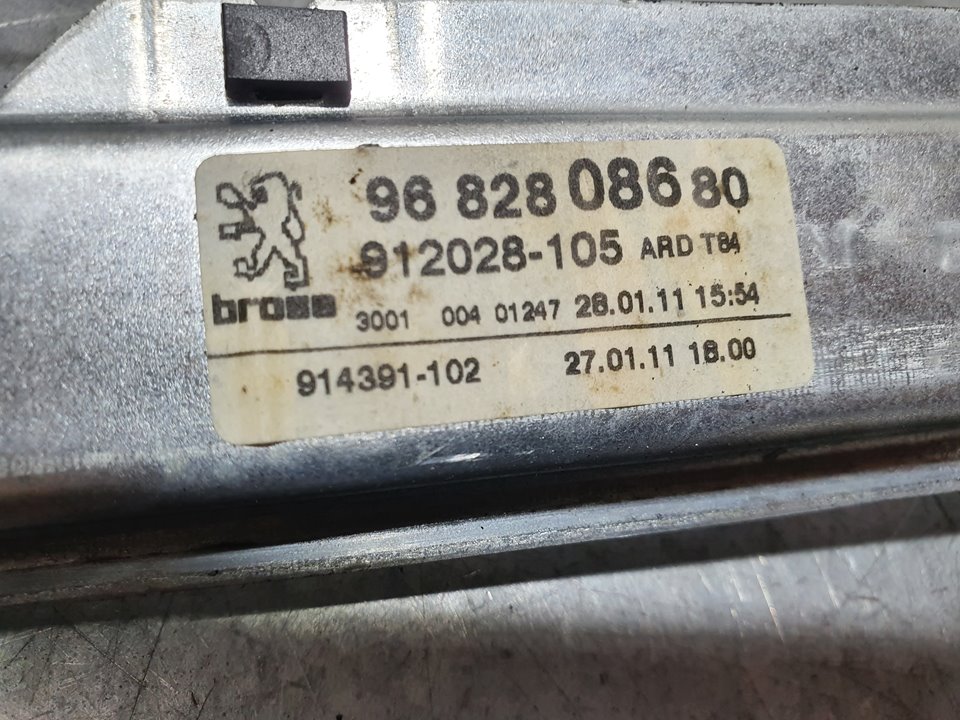 Elevalunas Trasero Derecho Para Peugeot 3008