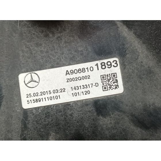 Retrovisor Izquierdo Para Volkswagen Crafter Caja Cerrada