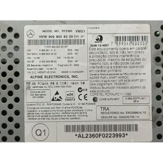 Sistema Navegacion Gps Para Volkswagen Crafter Caja Cerrada