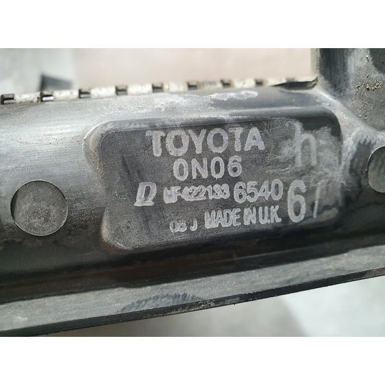 Radiador Agua Para Toyota Auris
