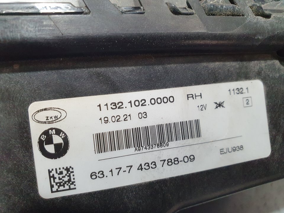 Faro Antiniebla Derecho Para Bmw Serie 2 Gran Coupe