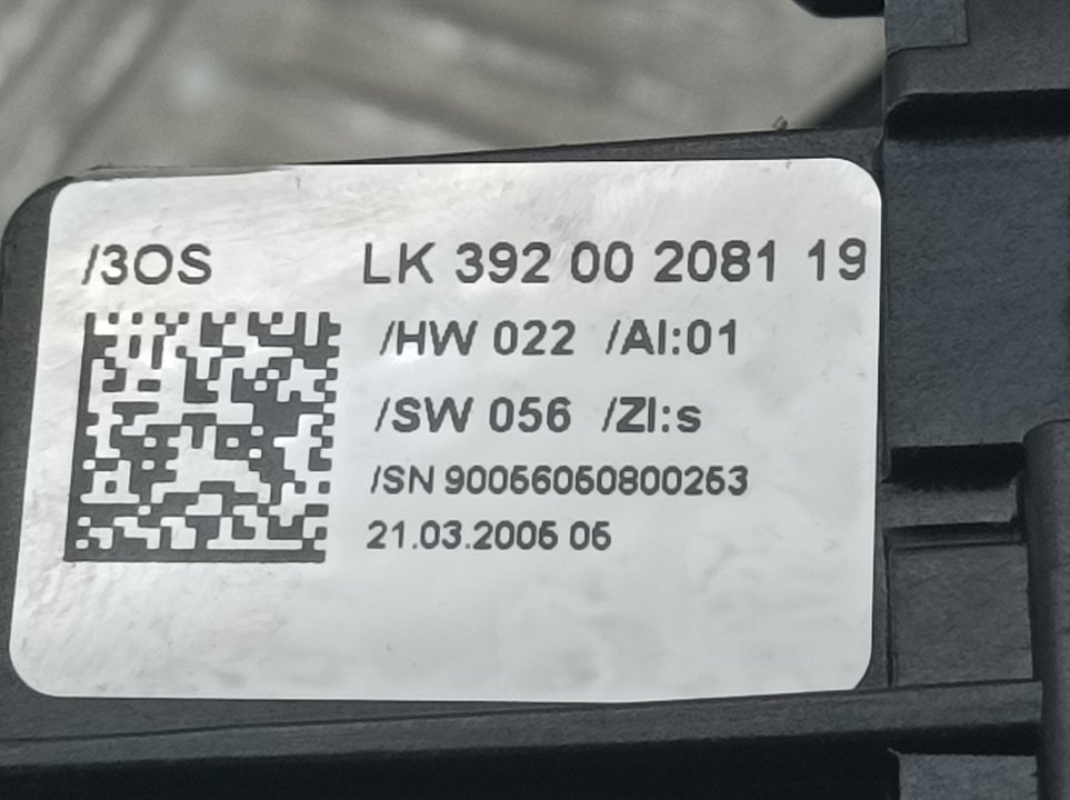 Mando Luces Y Limpia Para Bmw Serie 3 Berlina