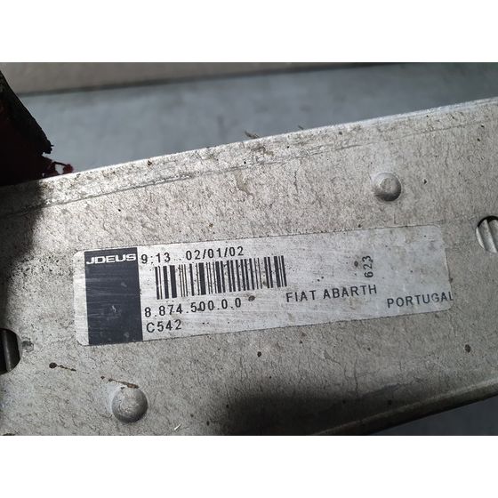 Intercooler Para Abarth Nuova 500