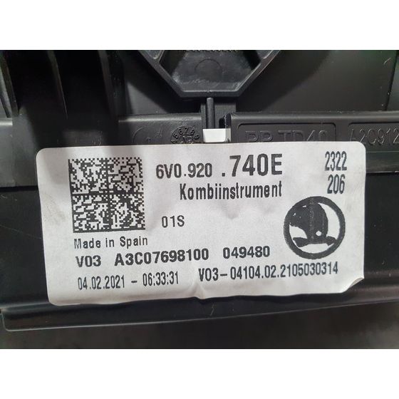 Cuadro Instrumentos para Skoda Fabia