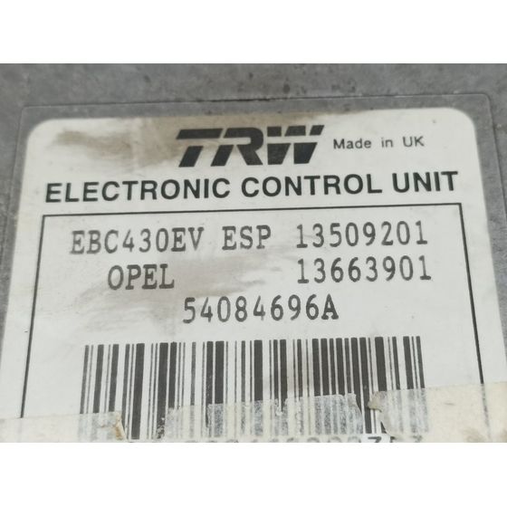 Abs Para Opel Vectra C Berlina