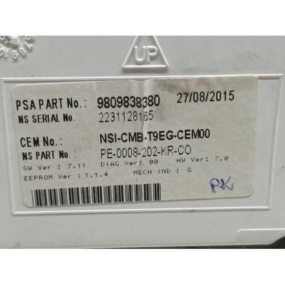 Cuadro Instrumentos Para Peugeot 308 Sw