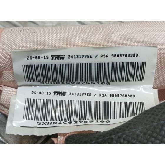 Airbag Cortina Delantero Derecho Para Peugeot 308 Sw