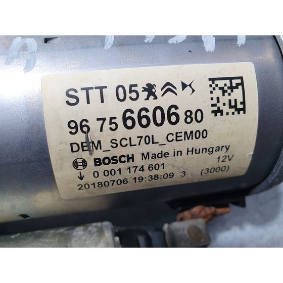 Motor Arranque Para Peugeot Expert Furgón