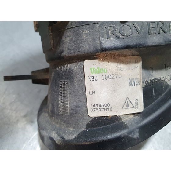 Faro Antiniebla Izquierdo Para Mg Rover Serie 75