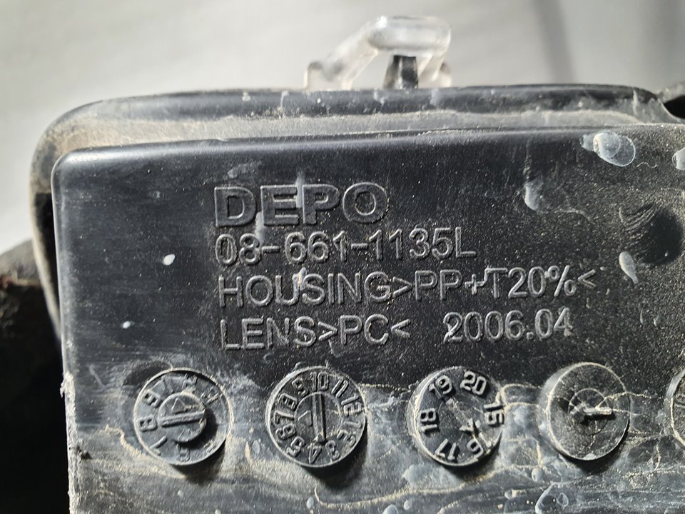 Faro Izquierdo Para Fiat Doblo Cargo