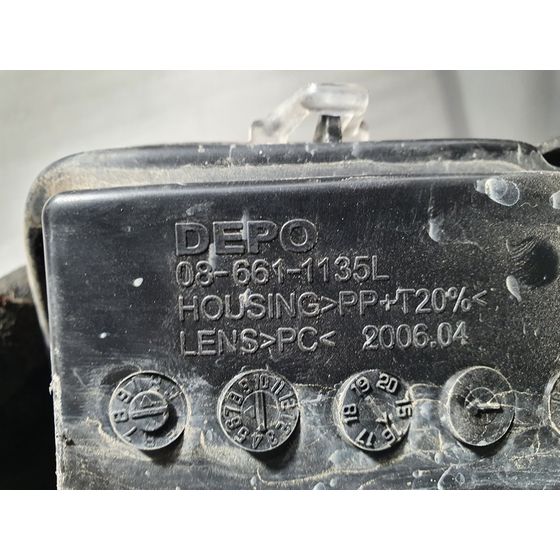 Faro Izquierdo Para Fiat Doblo Cargo