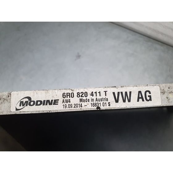 Condensador / Radiador Aire Acondicionado Para Skoda Fabia