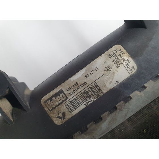 Radiador Agua Para Renault Kangoo