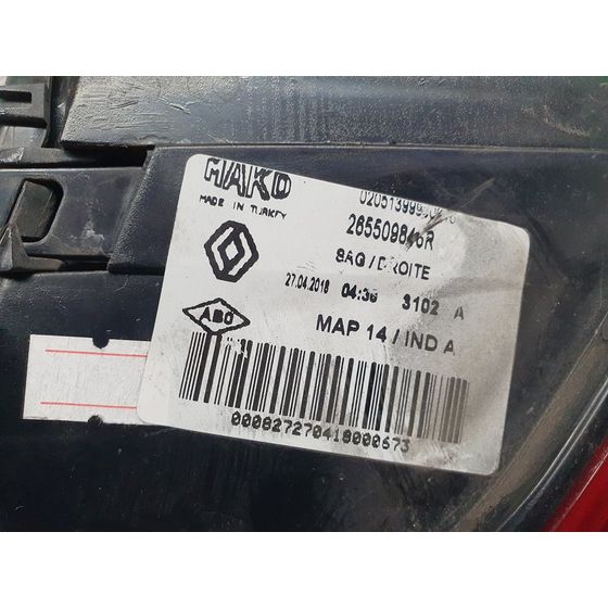 Piloto Trasero Derecho para Renault Clio Iv
