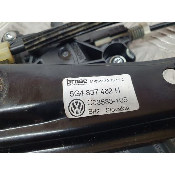 Elevalunas Delantero Derecho Para Volkswagen Golf Vii Lim.