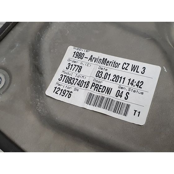 Elevalunas Delantero Izquierdo Para Skoda Superb Combi