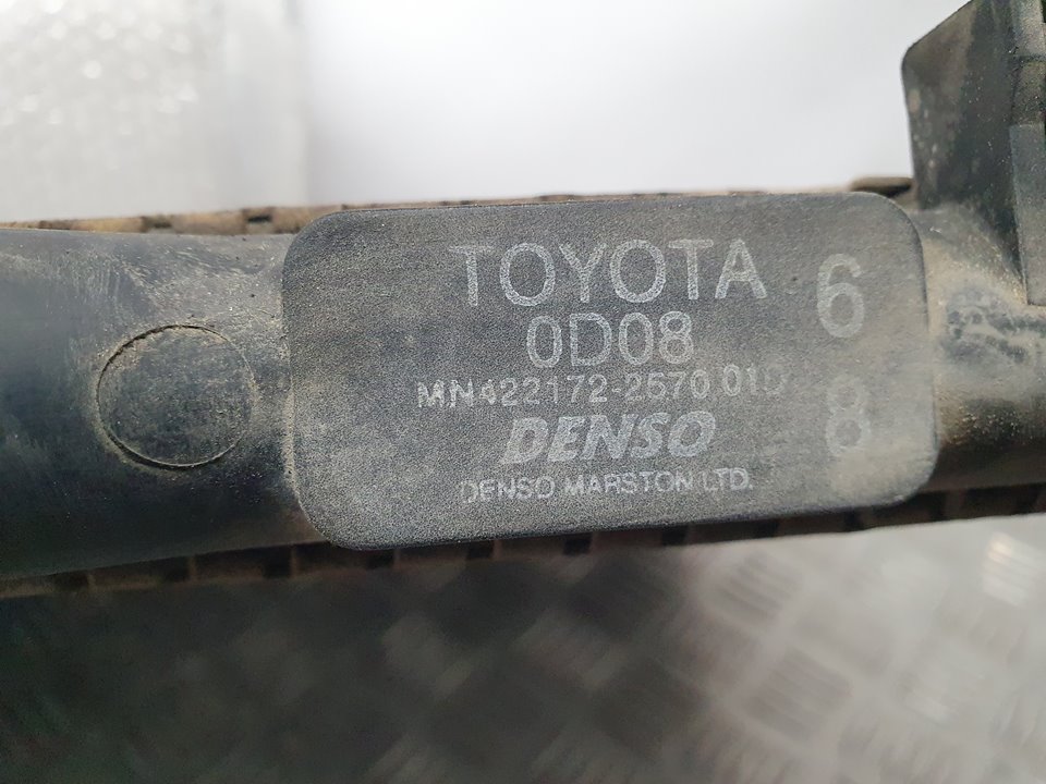 Radiador Agua Para Toyota Avensis Berlina