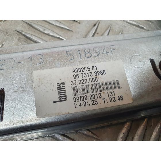 Elevalunas Delantero Izquierdo Para Peugeot 208