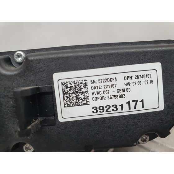 Mando Calefaccion / Aire Acondicionado Para Opel Corsa F